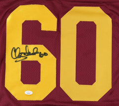 Clay Matthews Jr Signed USC Trojans Jersey (JSA COA) Cleveland Browns L.B.