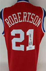 Alvin Robertson "86 DPOY" Signed 1985-86 NBA Western Conference All-Stars Jersey