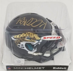 Keelan Cole Signed Jacksonville Jaguars Mini-Helmet (JSA COA)