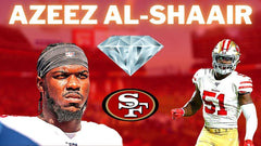Azeez Al-Shaair Signed San Francisco 49ers Jersey (Beckett) Ex-FAU Linebacker