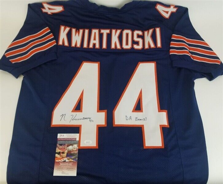 Nick Kwiatkoski Da Bears! Signed Chicago Bears Jersey (JSA COA