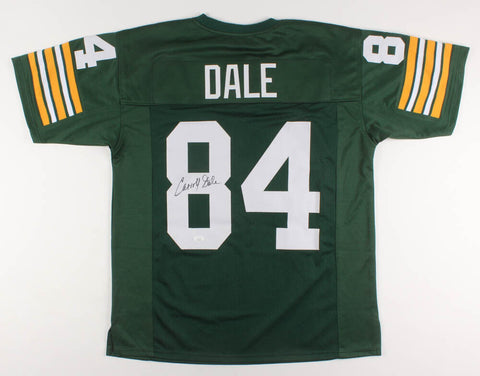 Carroll Dale Signed Green Bay Packers Jersey (JSA) 2xSuper Bowl Champ I & II