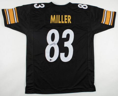 Heath Miller Signed Pittsburgh Steelers Jersey (Beckett Hologram) 2xPro Bowl T,E