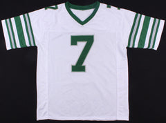 Ron Jaworski Signed Eagles White Jersey (JSA) 1980 NFC Player of the Year "JAWS"