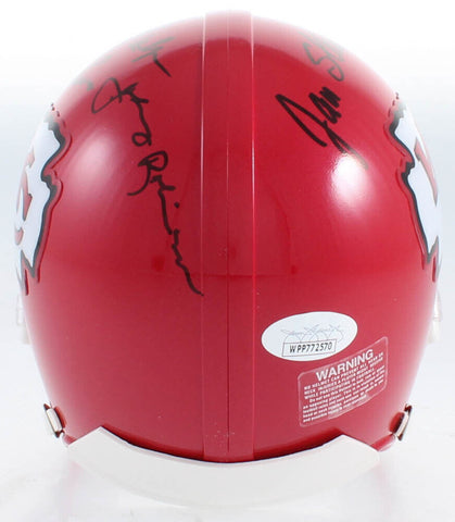 Chiefs Mini Helmet Signed by (4) With Culp, Stenerud, Emmitt Thomas & J Robinson