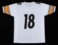 Diontae Johnson Signed Steelers Jersey (Beckett COA) Pittsburgh Wide Receiver