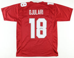 BJ Ojulari Signed Arizona Cardinal Jersey (JSA COA) Cards 2023 2nd Round Pick DE
