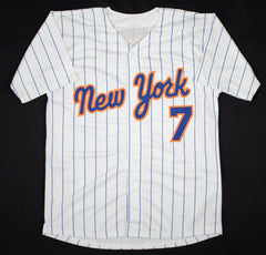 Ed Kranepool Signed New York Mets Jersey "69 Champs" (JSA COA) The Amazing Mets