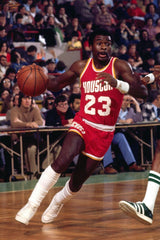 Calvin Murphy Signed Houston Rockets Jersey (JSA COA) All-Rookie First Team 1971