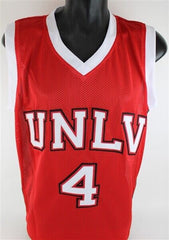 Larry Johnson Signed UNLV Runnin' Rebels Jersey (JSA COA) #1 Overall Pick 1991