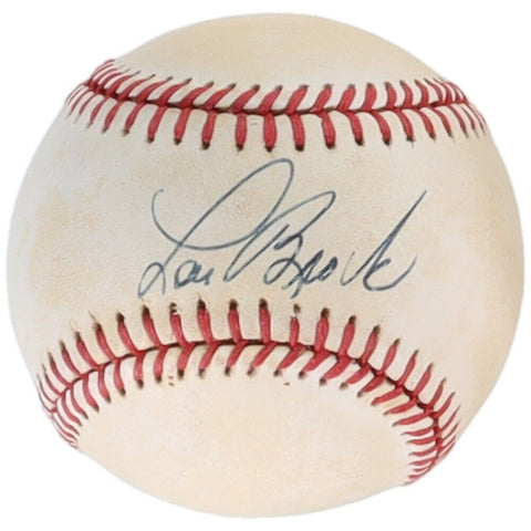 Lou Brock Signed Baseball (JSA COA) St Louis Cardinals 3000 Hit Club, 938 Steals