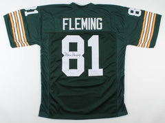 Marv Fleming Signed Green Bay Packers Jersey (JSA COA) 4xSuper Bowl Champion T.E