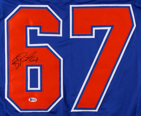 Benoit Pouliot Signed Oilers Jersey (Beckett COA) Playing career 2006–Now