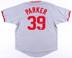 Dave Parker Signed Reds Jersey (JSA COA) 1979 All Star Game MVP "The Cobra"