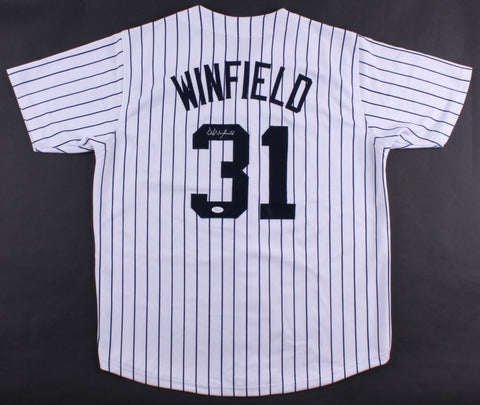 Dave Winfield Signed New York Yankees Jersey (JSA COA) 12× All-Star (1977–1988)