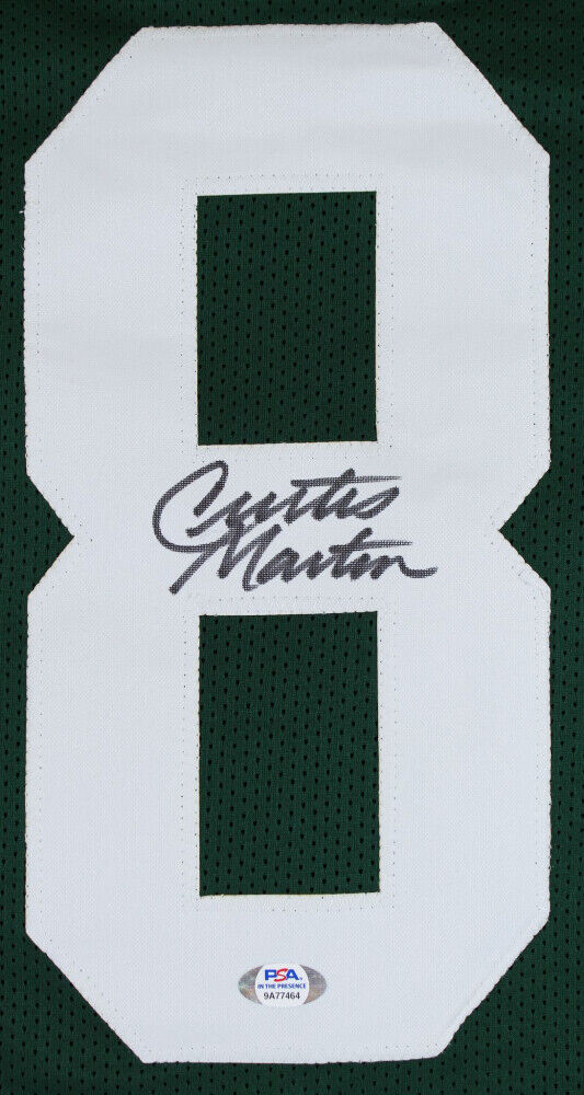 Framed New York Jets Curtis Martin Autographed Signed Jersey Jsa Coa – MVP  Authentics
