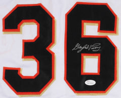 Gaylord Perry Signed San Francisco Giants Jersey (JSA COA) 1991 HOF Inductee