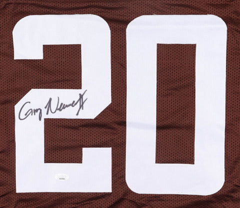 Greg Newsome II Signed Cleveland Browns Jersey (JSA COA) 2021 1sr Round Draft Pk
