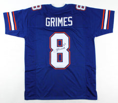 Trevon Grimes Signed Gators Jersey (JSA Holo) 2020 Florida Star Wide Receiver