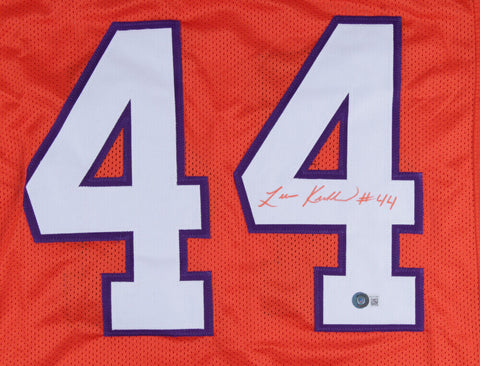 Levon Kirkland Signed Clemson Tigers Jersey (Beckett Holo) Steelers Linebacker