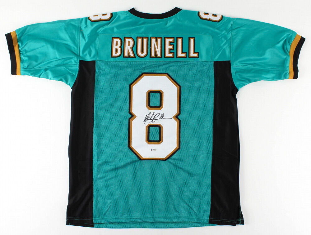 Mark Brunell Signed Jacksonville Jaguars Jersey (Beckett COA) 3×Pro Bowl  Q.B.