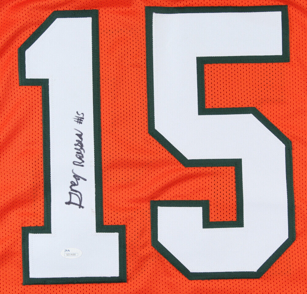 Gregory Rousseau Signed Jersey (JSA)