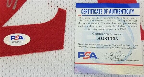 Dominique Wilkins Signed Custom 'Human Highlight Film' Jersey (PSA/DNA COA)