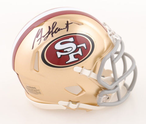 Garrison Hearst Signed San Francisco 49ers Mini Helmet (PSA COA) 2xPro Bowl R.B