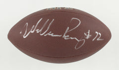 William Perry Signed NFL Football (JSA COA) Chicago Bears Super XX Defensive End