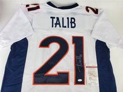 Aqib Talib Signed Denver Broncos Jersey (JSA COA) 5×Pro Bowl (2013–2017) D.B.