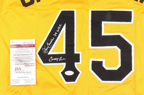 Manny Sanguillen Framed Jersey JSA Autographed Signed Pittsburgh Pirat
