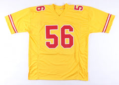 Derrick Johnson Signed Kansas City Chiefs Throwback Jersey (PSA COA) 4x Pro Bowl