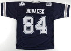 Jay Novacek Signed Dallas Cowboys Jersey / 3×Super Bowl Champion (JSA COA) TE