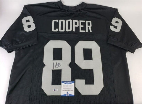 Amari Cooper Signed Raiders Jersey (Beckett COA) 2×Pro Bowl (2015, 2016) W.R.