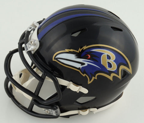 Todd Heap Signed Baltimore Ravens Speed Mini Helmet (Beckett) Pro Bowl Tight End