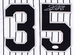 Frank Thomas Signed White Sox Jersey (JSA COA) "The Big Hurt" 500 HR Club Member