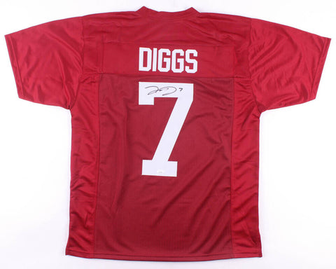 Trevon Diggs Signed Alabama Crimson Tide Jersey (JSA COA) Cowboys 2020 2nd Rd Pk