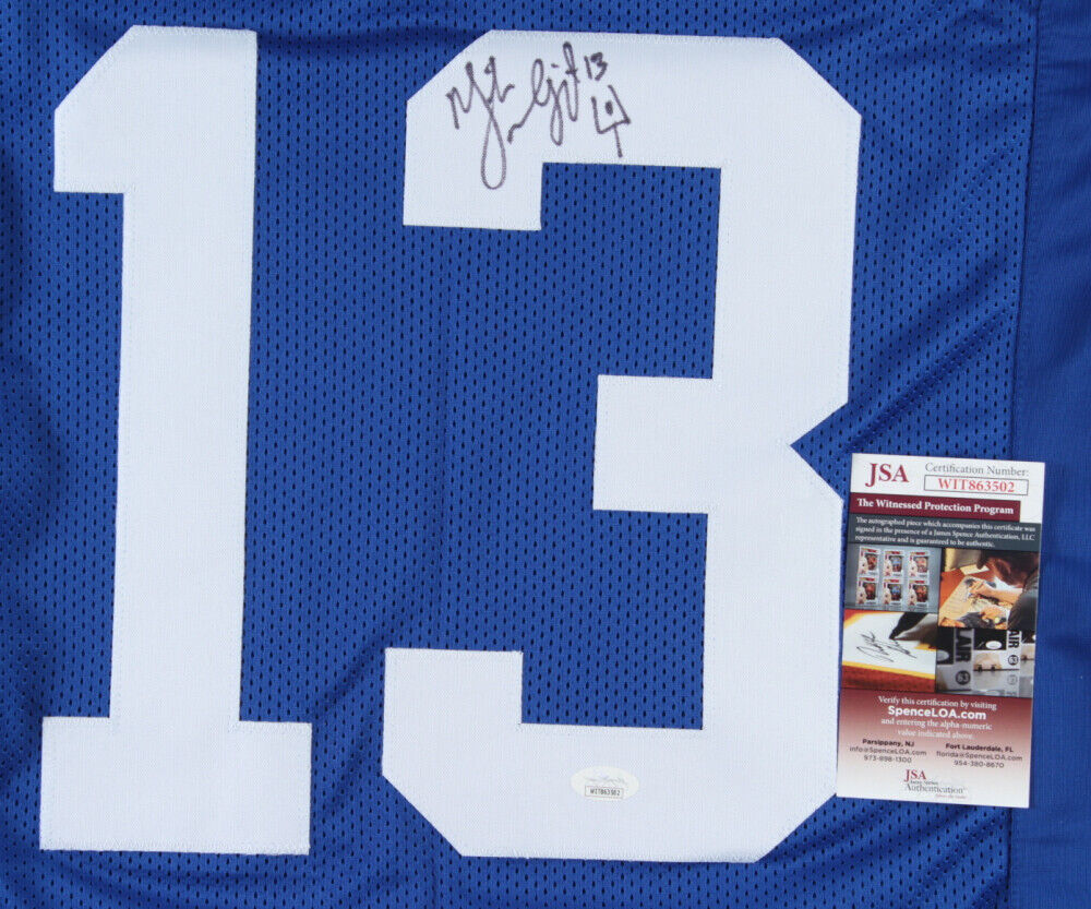 Marlin Jackson Autographed Indianapolis Colts Football NFL Jersey JSA –  Meltzer Sports