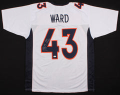 T.J.Ward Signed Denver Broncos Jersey (JSA Holo) Super Bowl L Champ Defensive Bk