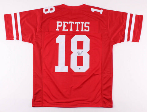 Dante Pettis Signed San Francisco 49ers Jersey (Beckett Hologram) 2nd Year W,R,