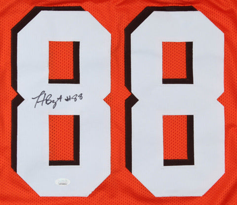 Harrison Bryant Signed Cleveland Browns Jersey (JSA COA) 2020 4th Rd Drft Pk TE