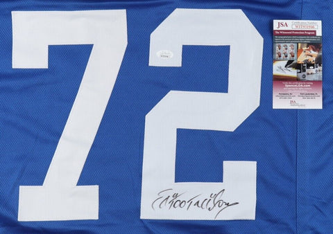 Ed "Too Tall" Jones Signed Cowboy Throwback Jersey (JSA COA) Dallas 3xProBowl DE