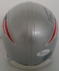 Dion Lewis Signed Patriots Mini Helmet with Visor (JSA) Super Bowl champion SBXL