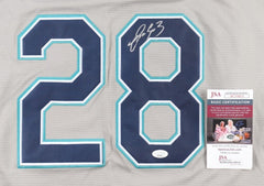 Eugenio Suarez Signed Seattle Mariner Nike Jersey (JSA COA) All Star 3rd Baseman