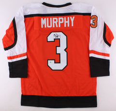 Gord Murphy Signed Flyers Jersey (Beckett COA) Playing career 1987–2002 /Defense