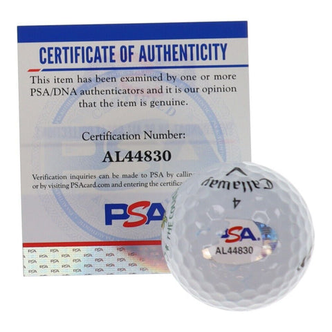 Dustin Johnson Signed 2022 U.S. Open Golf Ball (PSA COA) 2016 U.S. Open Champion