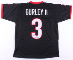 Todd Gurley Signed Georgia Bulldogs Jersey (Beckett COA) Falcons Pro Bowl R.B