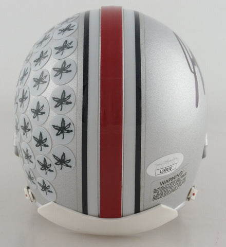 Joey Bosa Signed Ohio State Buckeyes Mini-Helmet (JSA COA) 2016 #3 Pick Overall