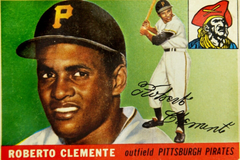 Roberto Clemente Framed Pittsburgh Pirates Jersey