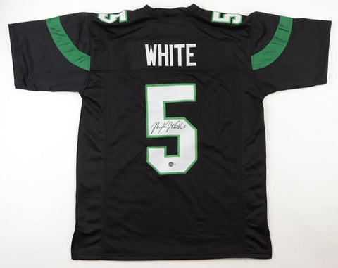 Mike White Signed New York Jets Jersey (Beckett) 2022 N Y Starting Quarterback